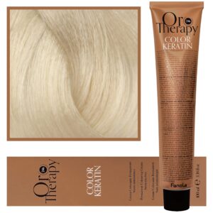 Fanola Oro Therapy - farba do włosów bez amoniaku, pełna paleta kolorów 10,0 Extra | Blond Platynowy Extra