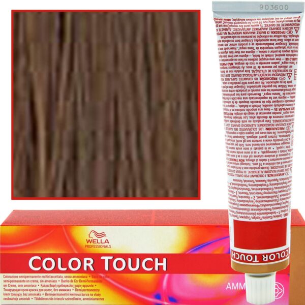 WELLA COLOR TOUCH profesjonalna farba do włosów 60 ml 6/37 Indiański Brąz