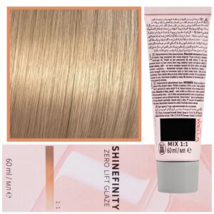 Wella Shinefinity Zero Lift Glaze - profesjonalna farba do włosów, 60ml 07/3 | Średni Blond Złoty