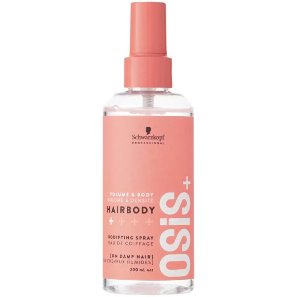 Schwarzkopf OSIS+ HAIRBODY, ekstremalnie lekki spray przygotowujący do stylizacji 200ml