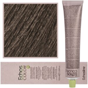Echosline Echos Color Colouring Cream - wegańska farba do włosów, 100ml ICE 8,0 | Zimny Naturalny Jasny Blond