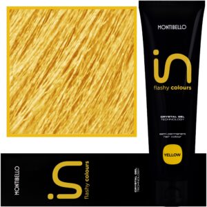 Montibello In Flashy Colours - żel koloryzujący w tęczowych odcieniach, 150ml YELLOW | żółty