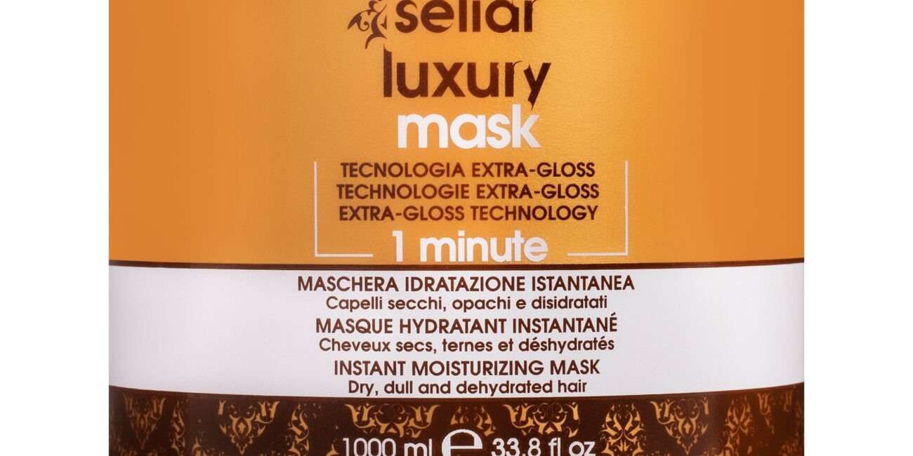 Echosline Seliar Luxury Mask – intensywnie nawilżająca maska do włosów suchych, 1000ml