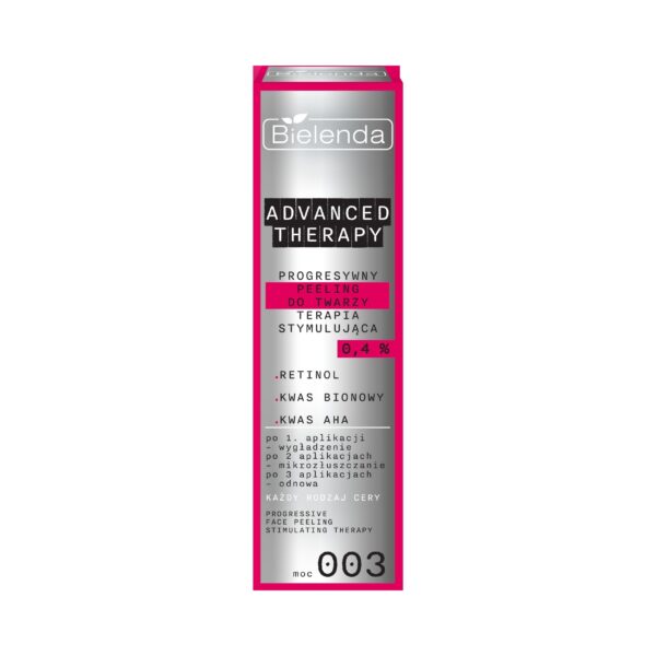 Bielenda Progresywny peeling ognisty do twarzy terapia stymulująca 0,4%