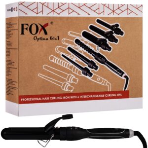 Fox Optima 6 in 1 - profesjonalna lokówka z sześcioma wymiennymi końcówkami