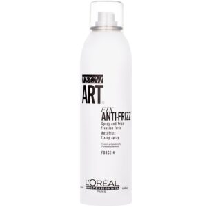 L'Oreal Tecni Art Fix Anti-Frizz - bardzo mocno utrwalający lakier do włosów, 250ml