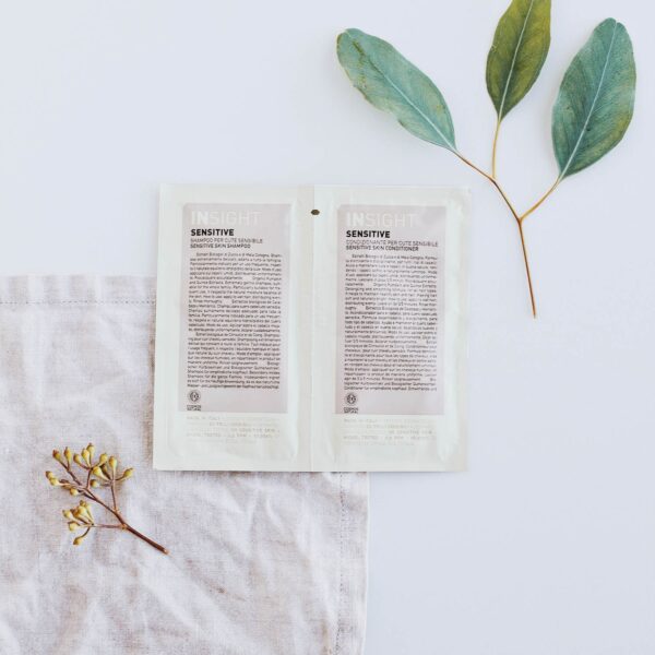 SENSITIVE SHAMPOO + CONDITIONER - Próbka szampon + odżywka do wrażliwej skóry głowy  INSIGHT 10ml+10ml