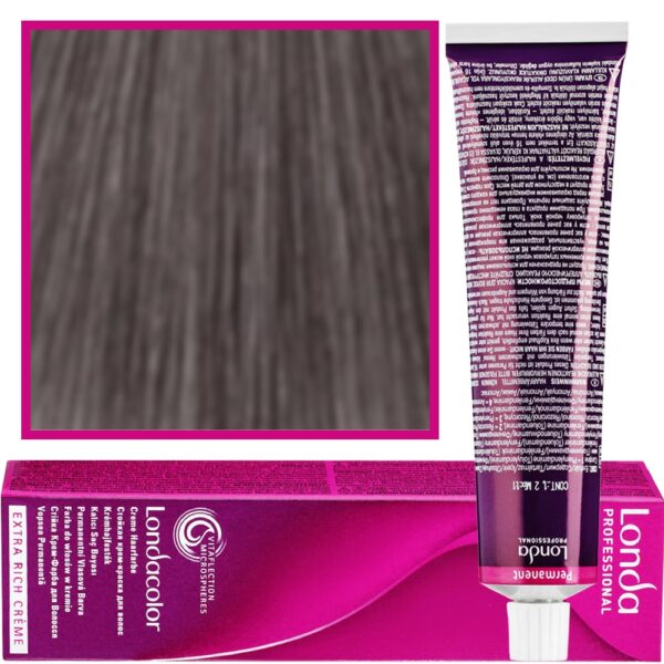 Londa Color profesjonalna farba do włosów 60ml 7/81 Średni  Blond Brązowo Popielaty