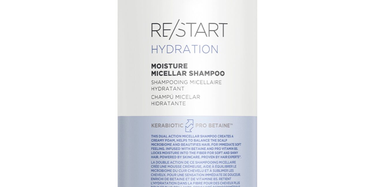 Revlon Restart Hydration Shampoo - nawilżający szampon do włosów, 1000ml