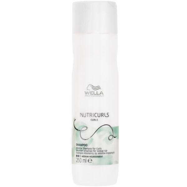 Wella Nutricurls Shampoo - delikatny szampon do loków i fal, 250ml