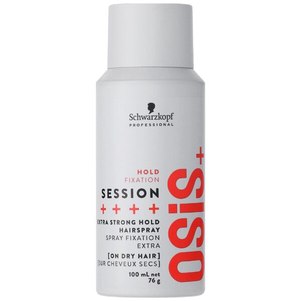 Schwarzkopf OSIS+ Hold Fixation Session - mocno utrwalający lakier do włosów, 100ml