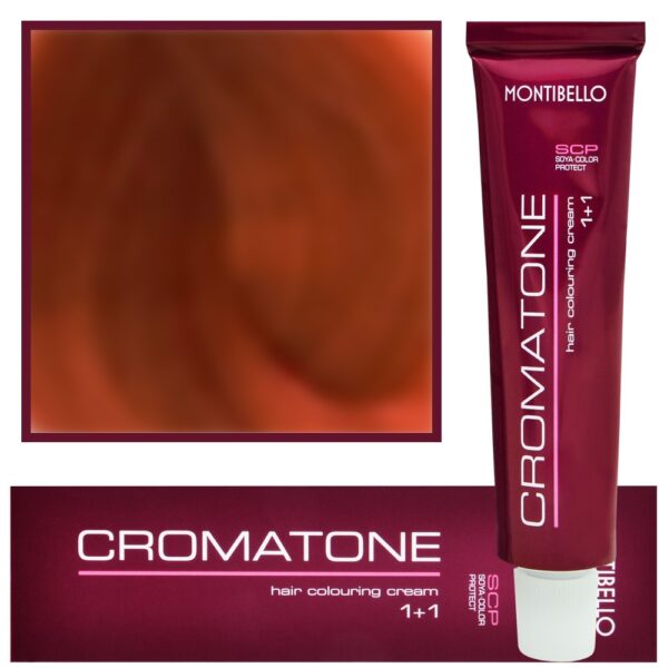 Montibello Cromatone farba profesjonalna trwała koloryzacja, 60ml 8,44 | Intensywny Miedziany Jasny Blond