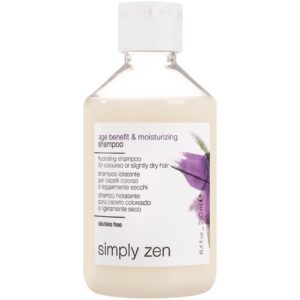 Simply Zen Age Benefit & Moisturizing Shampoo - szampon do włosów farbowanych, 250ml