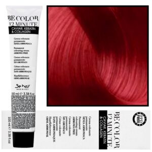 Be Hair Be Color 12 minute - farba do włosów bez amoniaku, 100ml Red | Red