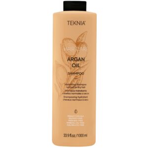 Lakme Teknia Argan Oil Shampoo - odżywczy szampon do włosów z olejkiem arganowym, 1000ml