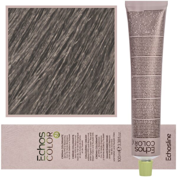 Echosline Echos Color Colouring Cream - wegańska farba do włosów, 100ml 10,11 | Bardzo Zimny Platynowy Blond