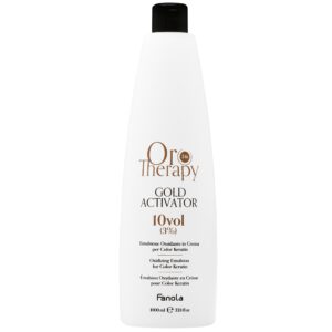 Fanola Oro Therapy Gold Activator Oro Puro oxydant do farb 1000ml 10 VOL |  3%
