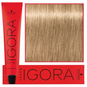 Schwarzkopf Professional Igora Royal - trwała farba do włosów o innowacyjnej formule, 60ml 9-00 | Ekstra Jasny Blond Naturalny Ekstra