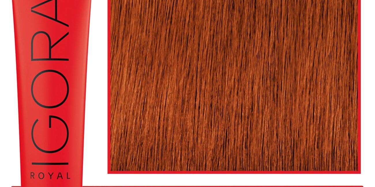 Schwarzkopf Professional Igora Royal - trwała farba do włosów o innowacyjnej formule, 60ml 7-77 | Średni Blond Miedziany Ekstra