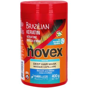 Novex Brazilian Keratin - keratynowa maska, regeneruje i odżywia, 400g