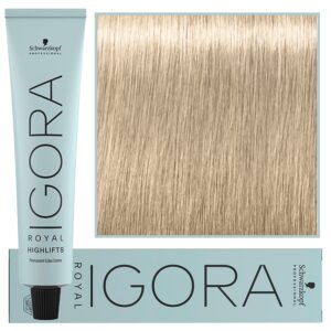 Schwarzkopf Professional Igora Royal Highlifts - farba do włosów o rozjaśniającej formule, 60ml 12-2 | Specjalny Blond Popielaty