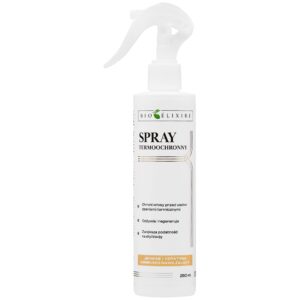 Bioelixire Spray termoochronny do włosów z keratyna i jedwabiem, 250ml