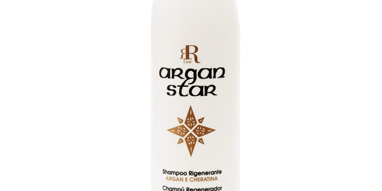 RR Line Argan Star regenerujący szampon, włosy zniszczone i łamliwe 350ml