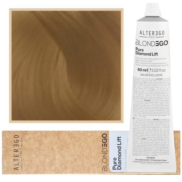 Alter Ego Blondego Pure Diamond Lift - farba do włosów blond, różne kolory, 60ml HL.7 Beige | Piaskowy Blond