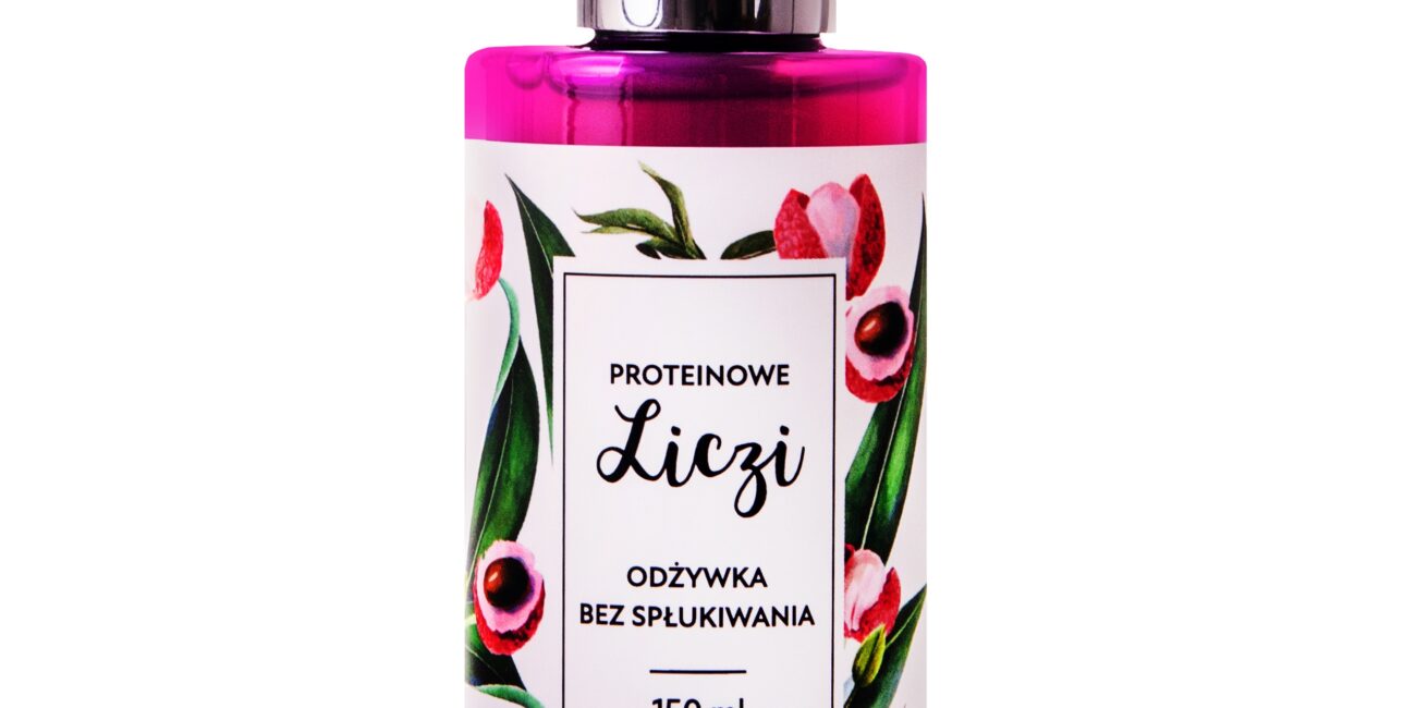 Anwen Proteinowe Liczi odżywka bez spłukiwania do włosów średnioporowatych 150 ml