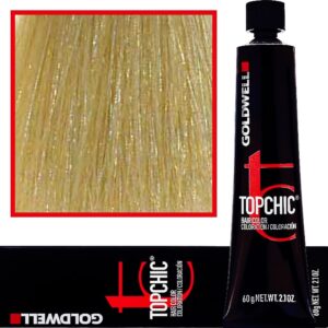 Goldwell Topchic - profesjonalna farba do włosów, 60ml 10-GB Ekstra Jasny Złoty Beż