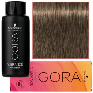 Schwarzkopf Professional Igora Vibrance – półtrwała farba do włosów bez amoniaku, 60ml 7-00 | Średni Blond Naturalny Ekstra