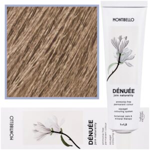 Montibello Denuee – naturalna wegańska farba do włosów bez amoniaku, 60 ml 10,13 | Złoty Popielaty Platynowy Blond