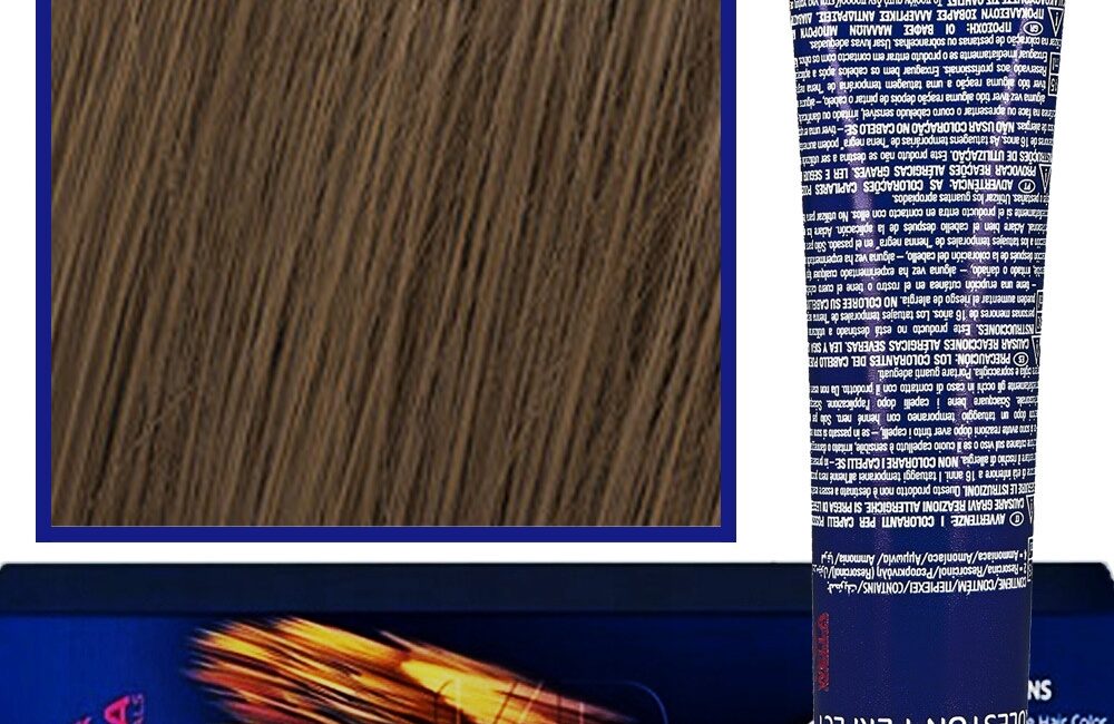 Wella Koleston Perfect Me profesjonalna farba do koloryzacji włosów 60ml 6/1 Popielaty Ciemny Blond