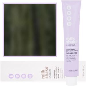Milk Shake Creative - farba do włosów 100ml, pełna paleta kolorów 7,11 | 7AA || Średni Intensywny Popielaty Blond
