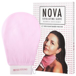 Sister Young Nova Body Glove - rękawica do mycia ciała, różne kolory Pink | Różowy