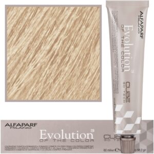 Alfaparf Evolution - farba do włosów 60ml cała paleta 10.31 | Najjaśniejszy złoty popielaty blond