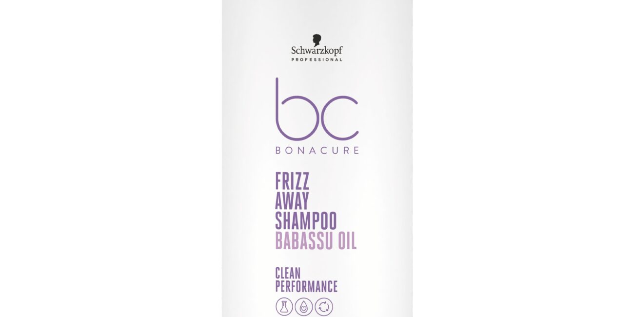 Schwarzkopf BC Frizz Away - szampon z wegańską keratyną do włosów puszących się i szorstkich, 1000ml