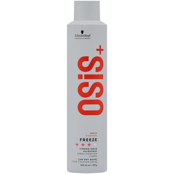 Schwarzkopf OSIS+ FREEZE - mocny, szybkoschnący lakier do włosów, 300ml