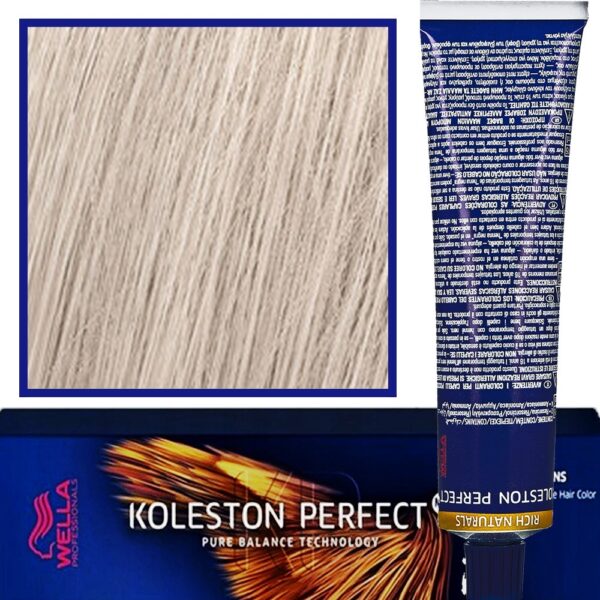 Wella Koleston Perfect Me profesjonalna farba do koloryzacji włosów 60ml 10/16 Popielato Fioletowy Bardzo Bardzo Jasny Blond