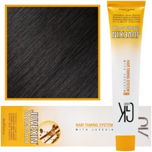 GK Hair Juvexin - farba do koloryzacji włosów z keratyną, 100ml 6,1 | Ciemny Popielaty Blond