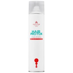 Kallos Hair Pro-Tox Spray - mocno utrwalający lakier do włosów, 400ml