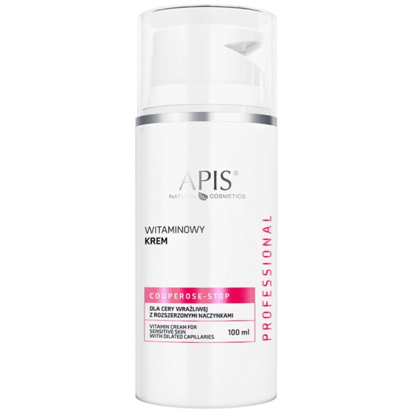 Apis Couperose-stop witaminowy krem do cery naczynkowej 100 ml