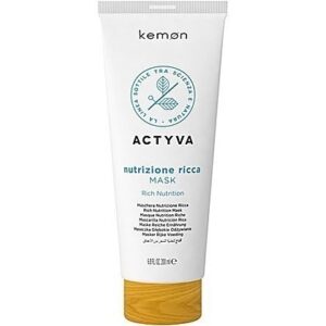 Kemon ACTYVA Nutrizione Ricca, ekstremalnie nawilżająca maska do włosów 200ml