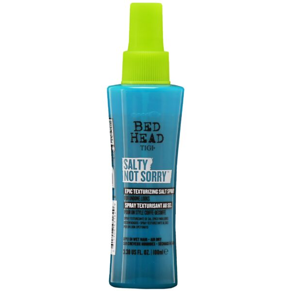 TIGI Bed Head Salty Not Sorry Texturizing - Spray zwiększający objętość z sola morską, 100ml