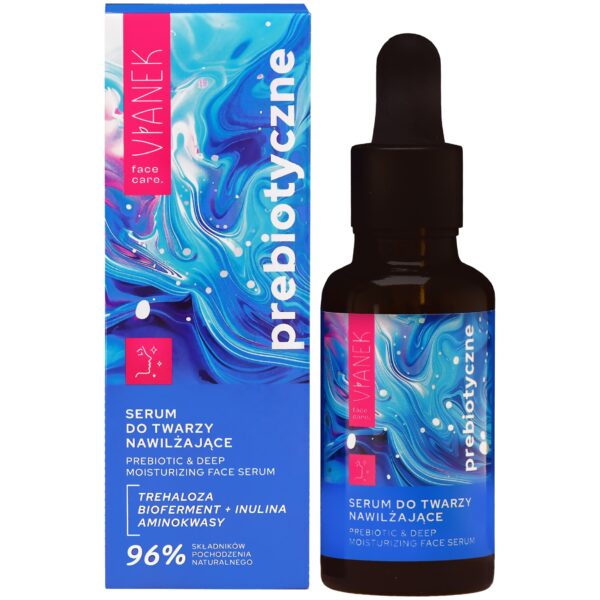 Vianek prebiotyczny - nawilżające serum do twarzy z trehalozą, 30ml
