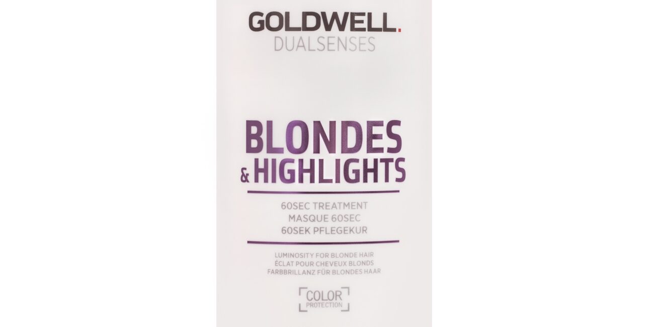 Goldwell Blondes Highlights 60sec - balsam do pielęgnacji włosów rozjaśnionych, 500ml