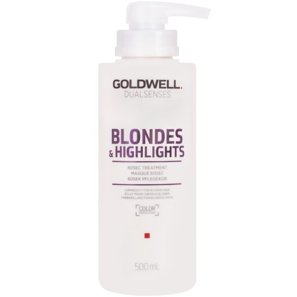 Goldwell Blondes Highlights 60sec - balsam do pielęgnacji włosów rozjaśnionych, 500ml