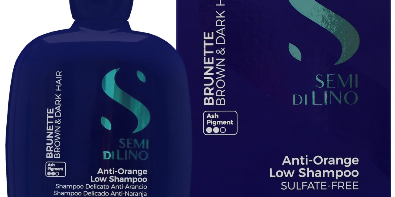 Alfaparf Anti Orange Low - szampon neutralizujący żółte odcienie do włosów ciemnych, 250ml