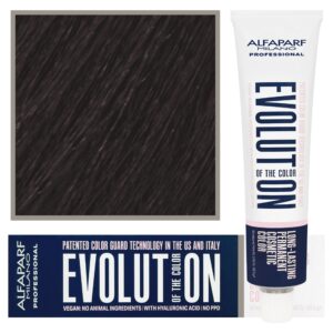 Alfaparf Evolution - wegańska farba do koloryzacji włosów, 60ml 3 | Ciemny Naturalny Brąz