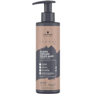 Schwarzkopf Chroma ID Color Mask - maska koloryzująca do włosów, 300ml 8-46 Glazed Caramel | Karmelowy